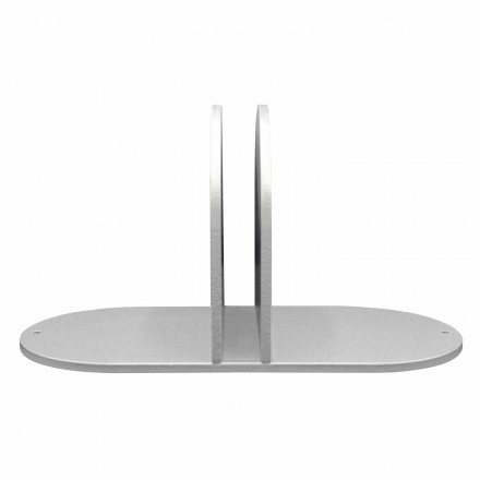 Standfuß Metall für Schallschutzbilder Stärke 2,5 cm