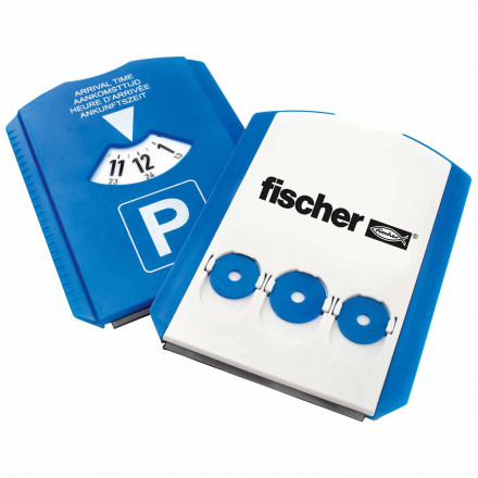 Parkscheibe Trio, 3 Chips | inkl. Werbedruck
