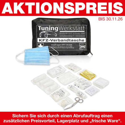 Allflash Kfz-Verbandstasche Safe Individuell 13164:2022-02