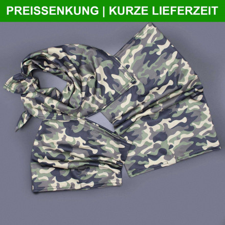 Stretch-Schlauchschal lang für kalte Wintertage 