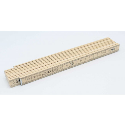 Zollstock naturfarben | Buchenholz | Made in Germany
