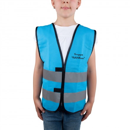 Kindersignalweste Colour | inkl. Druck