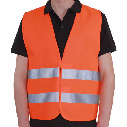 Kfz-Warnweste Classic orange nach EN ISO 20471