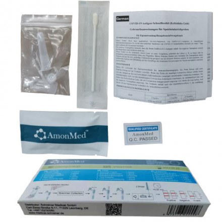 Covid-19 Antigen Lolly/Speichelabstrich Schnelltest Einzelverpackung
