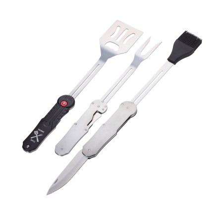 TROIKA Grillbesteck-Set TROIKA BBQ