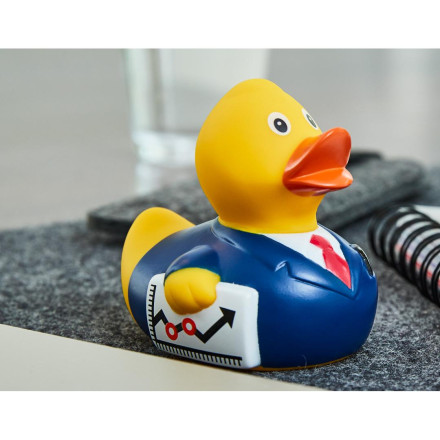 Quietsche-Ente Businessman