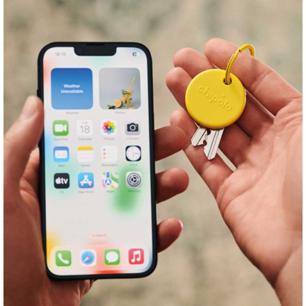 Chipolo Pop | Wiederaufladbarer Tracker | kompatibel mit iPhone oder Android | Preis auf Anfrage