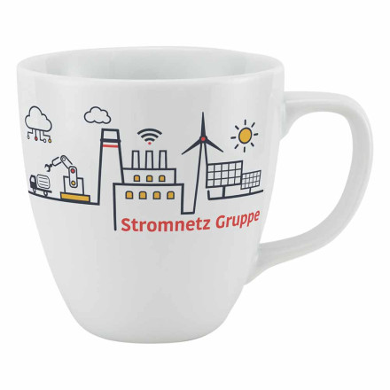 Porzellanbecher Dallas L | 360 ml | Made in EU