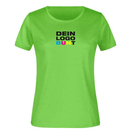 Damen T-Shirt Fashion | inkl. 4c Werbedruck
