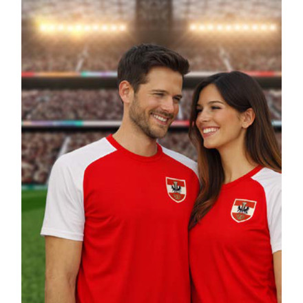 Herren Premium Sport-Shirt WM Edition | inkl. 4c Logo | Made in EU