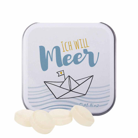 Dose Quadratisch, Mini-Bonbons