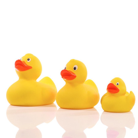 Renn-Ente mit Metallplatte