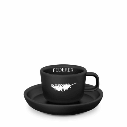 Form 732 Espressotasse Costa Verde Collection 2-teilig, schwarz | 100 ml