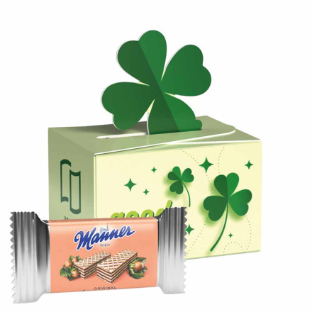 Geschenkbox Mini Kleeblatt Manner 2er