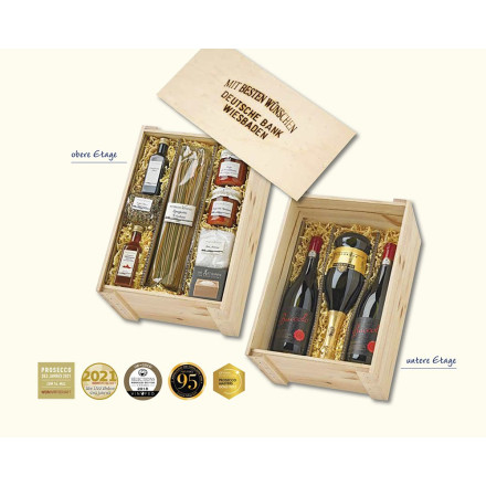 Geschenkkorb Superiore | Ital. Feinkostpräsent der obersten Genussklasse