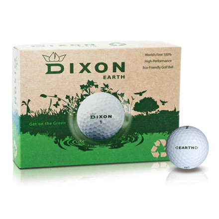 Logo Golfball Dixon Earth | inkl. Werbedruck