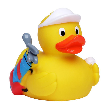 Schnabels Badeente Golfer