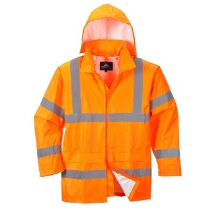 Warnschutz-Regenjacke