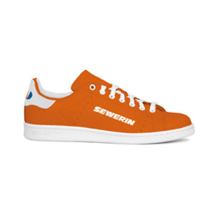 Personalisierte Leder-Sneakers Tennis mit Ihrem Logo | Made in Spain