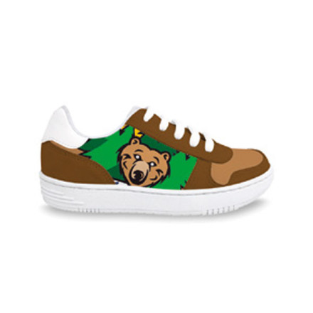 Personalisierte Leder-Sneakers Kids mit Ihrem Logo | Made in Spain