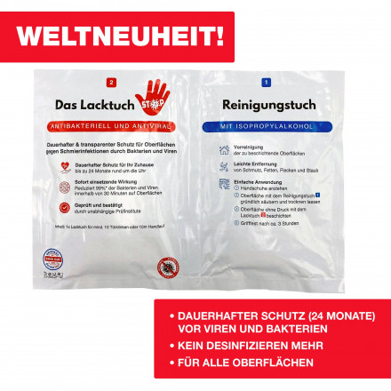 Virusstop-Tuch | Schutz bis 24 Monate
