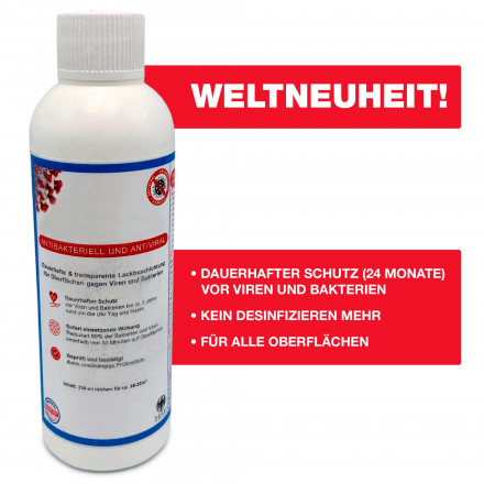 Virusstop 250ml/22m“ | Schutz bis 36 Monate