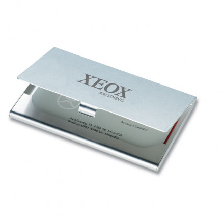 Visitenkartenetui Epsom Aluminium