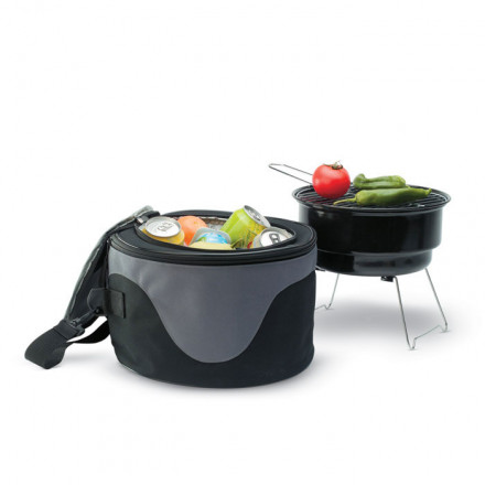 BBQ Kühltasche mit BBQ Grill Donau