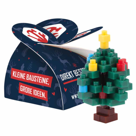 Kleines Präsent BRIXIES Weihnachtsbaum