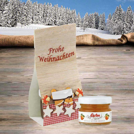 Konfitüre in Überreichverpackung