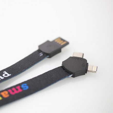 3in1 Smartphone-Ladekabel | inkl. Werbedruck