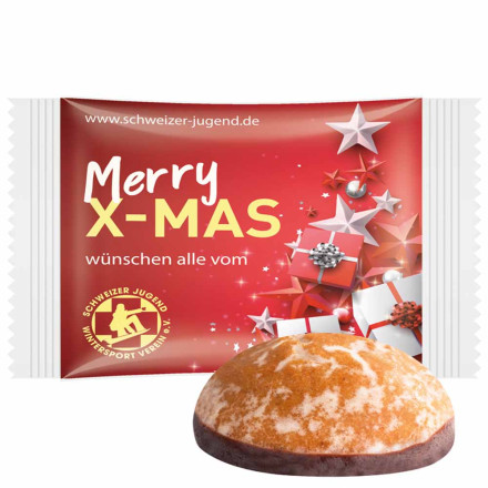 Bahlsen Lebkuchen Mini  Folie weiß