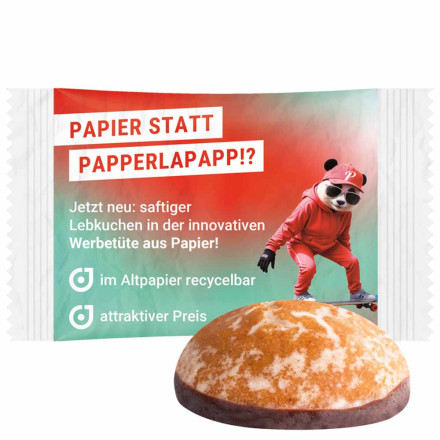 Bahlsen Lebkuchen Mini, recyclingfähiges PapierPlus Pro weiß