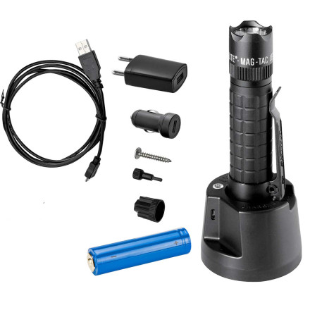 3er Pack MAG-TAC® LED mit Akku - Kopf Krone