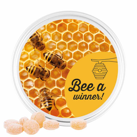 Midi Dose mit Honigbienen Bonbons
