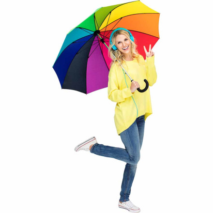 Midsize-Stockschirm Alu light10 Colori