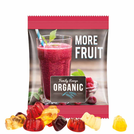Minitüte,10 g, Trolli Fruchtgummibären, 30% Fruchtsaftqualität Exquisit