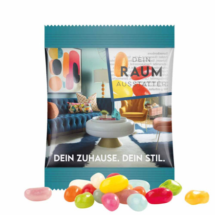 Minitüte, 10 g, Folie, American Jelly Beans