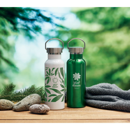 Doppelwandige Isolierflasche Florence 500 ml | inkl. Werbedruck