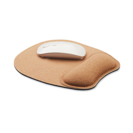 Ergonomisches Mousepad Marbo | Kork | inkl. Werbegravur