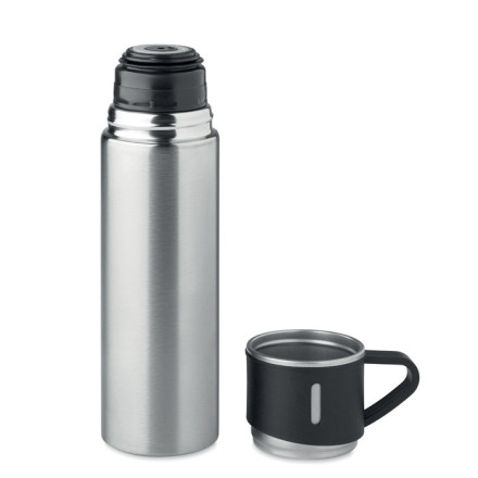 Isolierflasche + 1 Becher Tonia 420 ml | inkl. Werbedruck