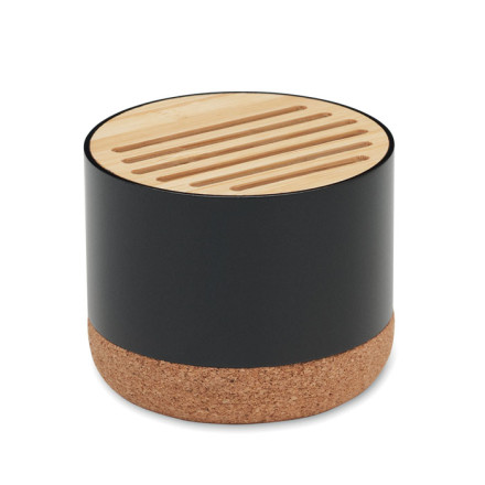 5.3 Wireless Lautsprecher Rumba | Kork+Bambus | inkl. Werbedruck