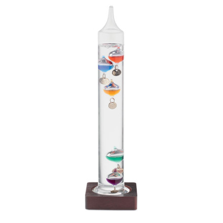 Galileo Thermometer Glas 28 cm Gali | inkl. Werbedruck
