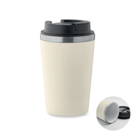 Doppelwandiger Trinkbecher Blerm 350 ml | inkl. Werbedruck