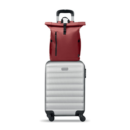 Rolltop-Rucksack 60 D Bangkok Roll rPET  | inkl. Werbedruck