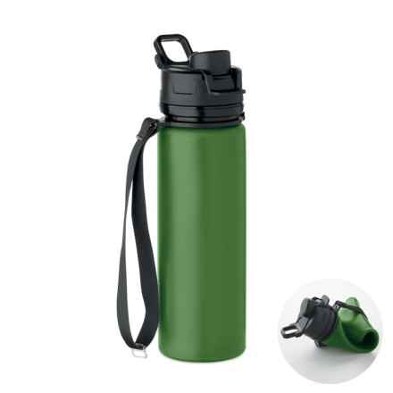 Faltbare Sporttrinkflasche Silikon Lett 500 ml | inkl. Werbedruck
