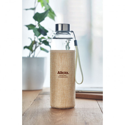 Glastrinkflasche Utah Touch 500 ml | inkl. Werbedruck