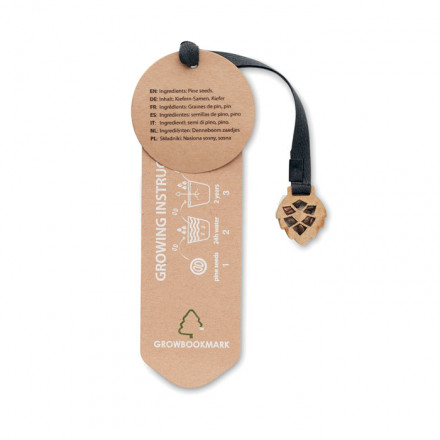 Growbookmark Lesezeichen | Baumwolle | inkl. Werbedruck