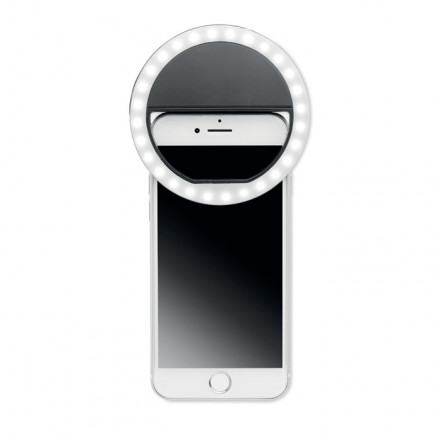 Selfie Ringlicht mit Clip Helie | inkl. Werbedruck