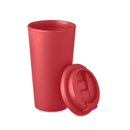 Doppelwandiger Becher Tuesday | 475 ml | inkl. Werbedruck